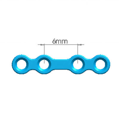 Type III het Systeem van Mini Straight Maxillofacial Plate CMF