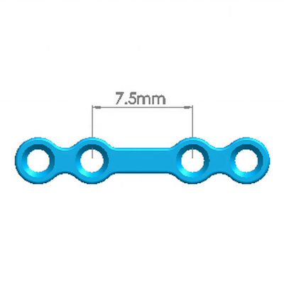 Type III het Systeem van Mini Straight Maxillofacial Plate CMF