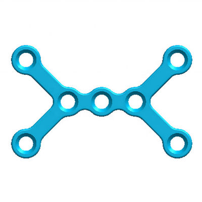 1.5mm Ce X Gestalte gegeven Maxillofacial Plaattype II Orthopedische Platen en Schroeven