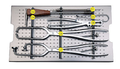 Wederopbouwplaat Kit Orthopedic Surgical Instrument Box