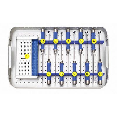 Van de de Chirurgie Latere Laminaire Plaat van het stekelbeen Ruggegraats het Instrumentenreeks