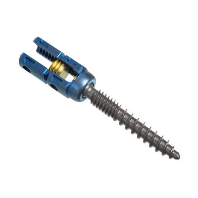 Titanium 5.5mm het Dubbele Ingepaste Pedicle-Apparaat van de de Stekelbevestiging van het Schroeventussenvoegsel
