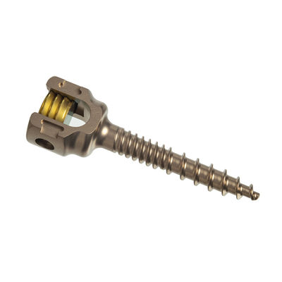 Titanium 5.5mm het Dubbele Ingepaste Pedicle-Apparaat van de de Stekelbevestiging van het Schroeventussenvoegsel