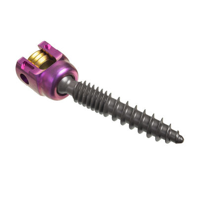 Titanium 5.5mm het Dubbele Ingepaste Pedicle-Apparaat van de de Stekelbevestiging van het Schroeventussenvoegsel
