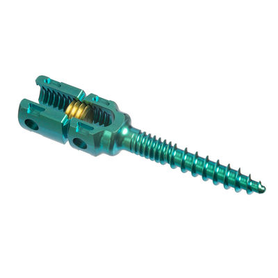 Titanium 5.5mm het Dubbele Ingepaste Pedicle-Apparaat van de de Stekelbevestiging van het Schroeventussenvoegsel