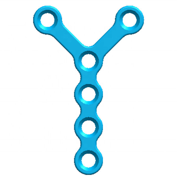 De Orthopedie 1.5mm Y Gestalte gegeven Maxillofacial Plaattype III van de sluitenschroef